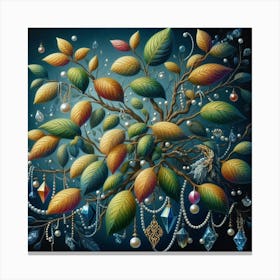 Tree Of Pearls Canvas Print