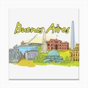 Buenos Aires Canvas Print