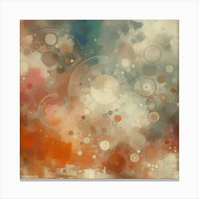 Tranquil Tapestry: A Surreal Symphony in Muted Tones Canvas Print