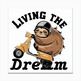 Living The Dream 1 Canvas Print