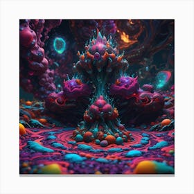 Psychedelic Art 5 Canvas Print