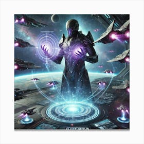 Archon Vexis Fleet Nexus Scifi Canvas Print