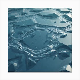 Water Ripples 21 Canvas Print