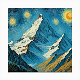 Starry Night 3 Canvas Print