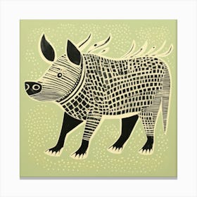 Wild Boar 3 Canvas Print