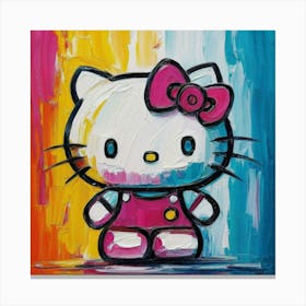 Hello Kitty 2 Canvas Print