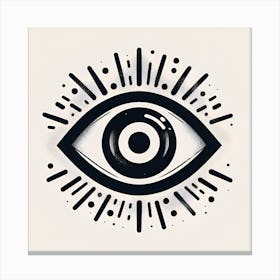 Eye Of God Canvas Print