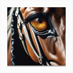 Eye Of The Horse 4 Canvas Print