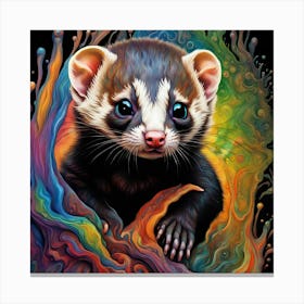 Ferret 1 Canvas Print