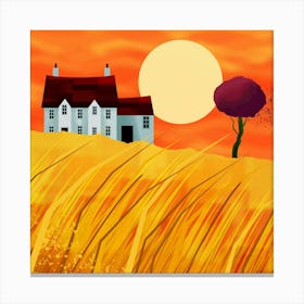 The Wheat Field Canvas Print
