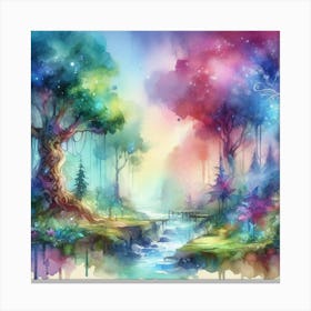 Fairytale Forest 11 Canvas Print