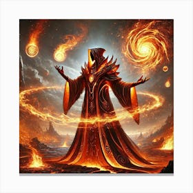 Ember Sage Fire Mastery Battlefield Toile