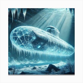 Ice Cloak Canvas Print