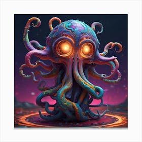 Octopus 1 Canvas Print