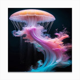 Jellyfish Canvas Print