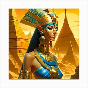 Egyptian Goddess 10 Canvas Print