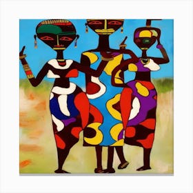 African Art #25 Canvas Print