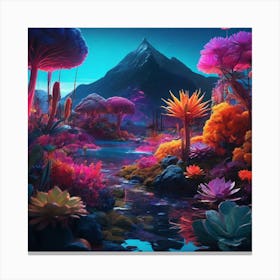 Flora And Fauna Canvas Print