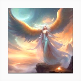 Angel Wings Canvas Print