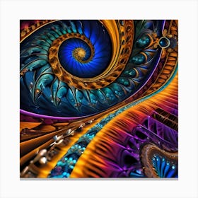 Spiral Spiral Spiral 2 Canvas Print