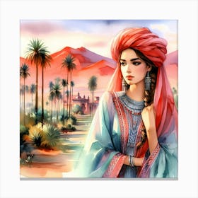 Exotic Beauty Artwork 206 Canvas Print