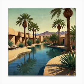 California Desert Canvas Print