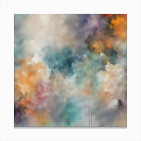 Abstract Painting Canvas Print