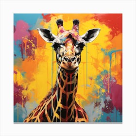 Giraffe 9 Canvas Print