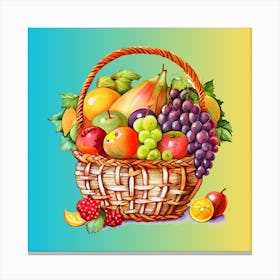 Fruit Basket 1 Canvas Print