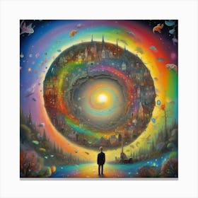 Circle In The Sky Canvas Print