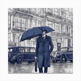 London Blues Canvas Print