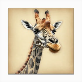 Giraffe 121 Canvas Print