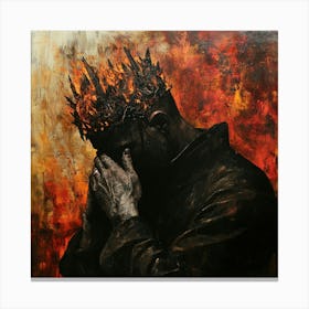 'The King Of Fire' Canvas Print