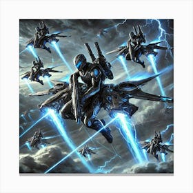 Skyblades Canvas Print