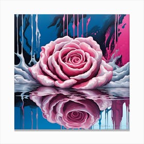 Pink Rose Canvas Print