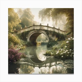 palladian bridge Canvas Print