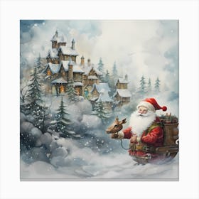 Whispers of Snow Canvas Print