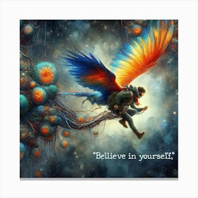 Believe In Yourself Canvas Print