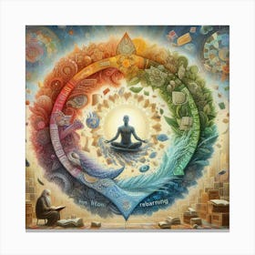 Circle Of Life Canvas Print