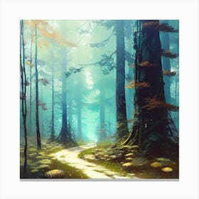 Forest Path 57 Canvas Print