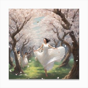 Cherry Blossoms Canvas Print