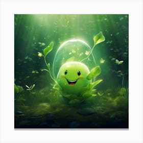 Smiley Face Canvas Print