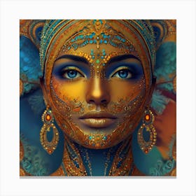 Fractal Beauty Canvas Print