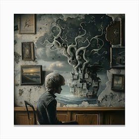 'The Octopus' Canvas Print