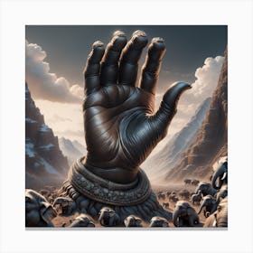 Hand Of God Canvas Print