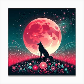 Wild Animal Illustration 26 Canvas Print