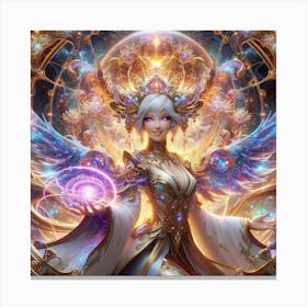 Angel Of Light 14 Canvas Print