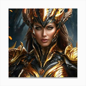 Elven Warrior jk Canvas Print