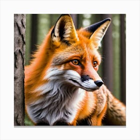 Red Fox 2 Canvas Print