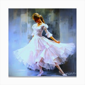 Dance Styles - Ballerina Dance Canvas Print